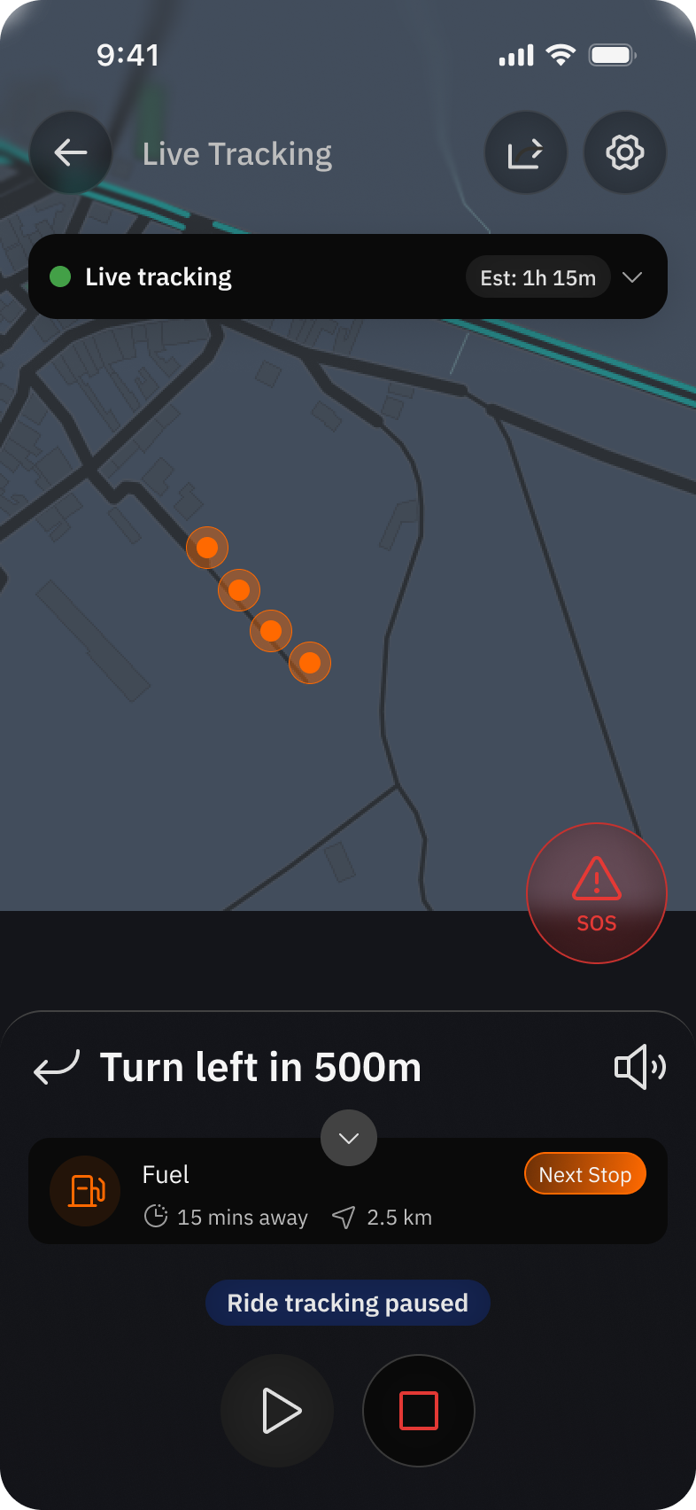 Live-Tracking