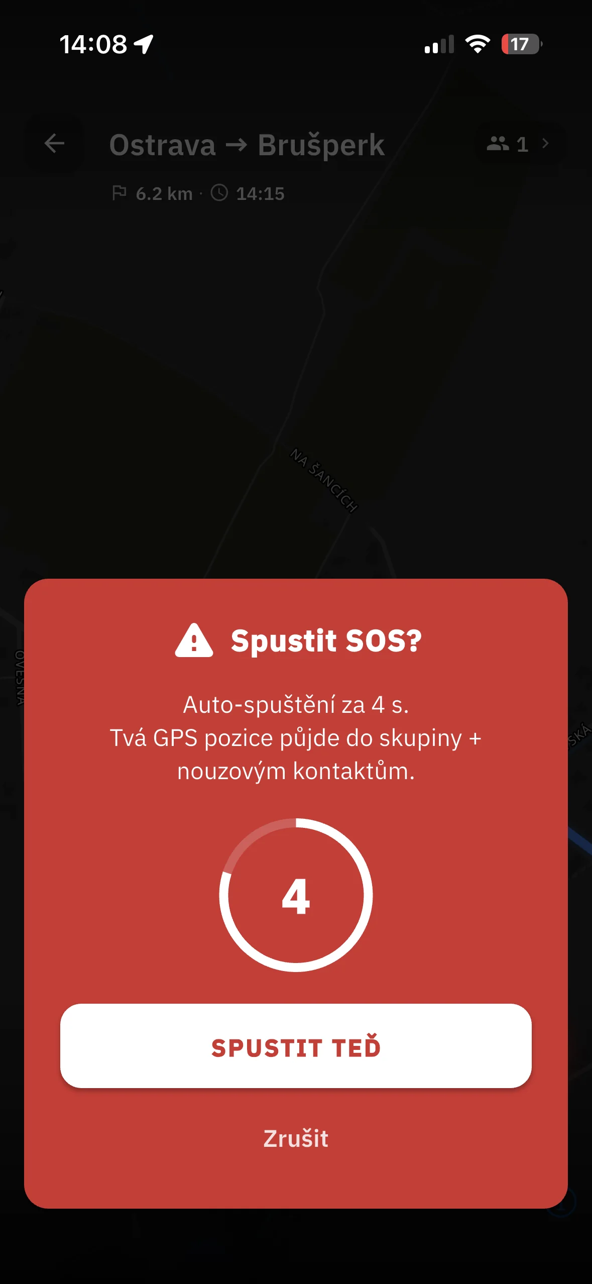 SOS bezpečnost